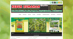 Desktop Screenshot of kebunrumahan.com